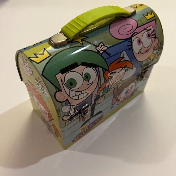 Vintage Fairly Odd Parents Nickelodeon tin lunchbox - Picture 7 of 10